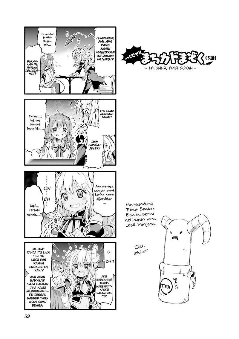 Baca Komik Machikado Mazoku Chapter 06.5 Gambar 1