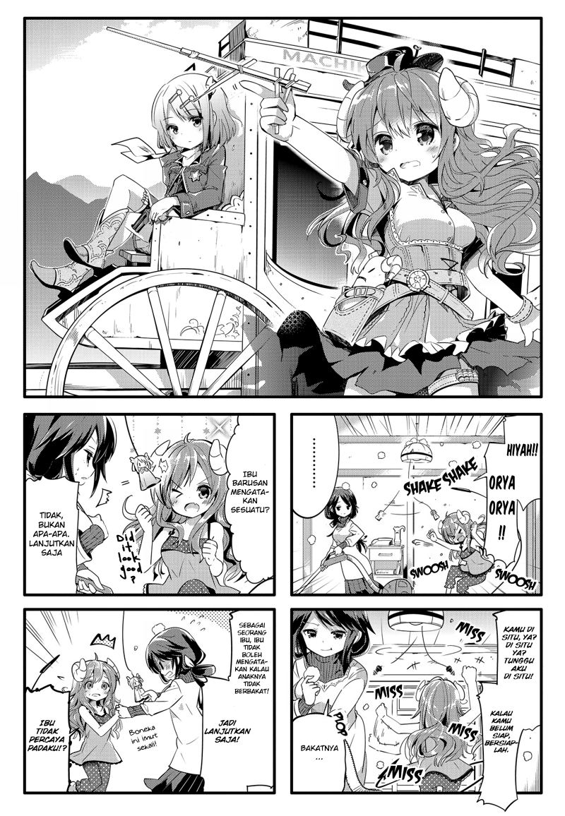 Baca Komik Machikado Mazoku Chapter 06 Gambar 1