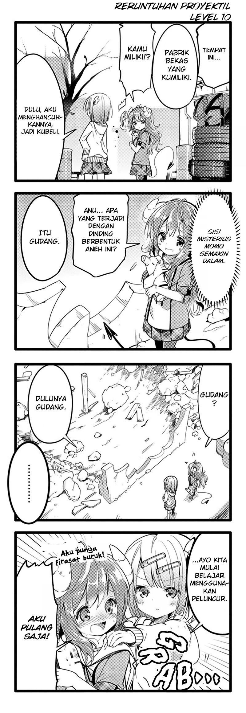 Machikado Mazoku Chapter 06 Gambar 4