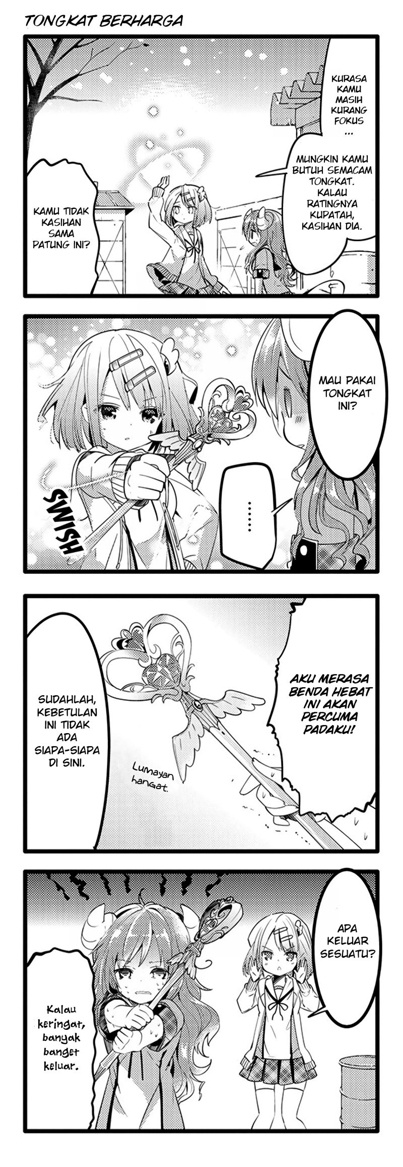 Machikado Mazoku Chapter 06 Gambar 7