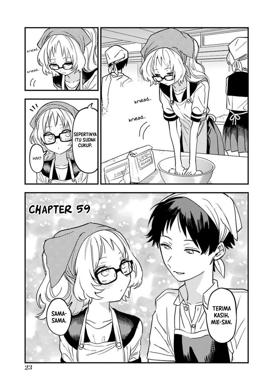 Baca Sukinako ga Megane wo Wasureta Chapter 59 Gambar 2