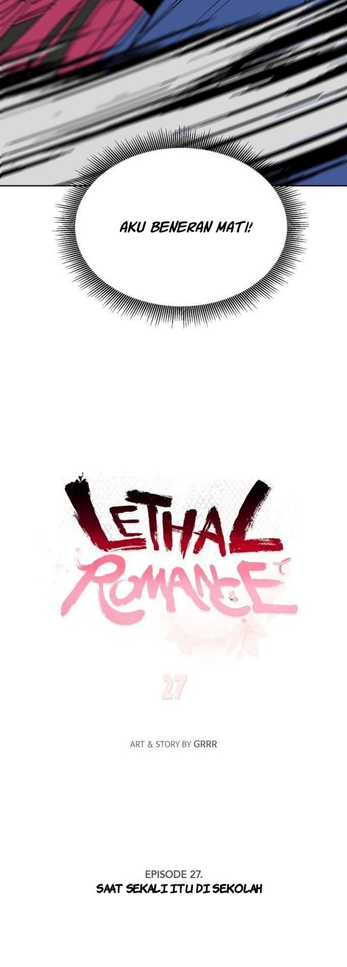 Deadly VS Romance (Lethal Romance) Chapter 30 Gambar 3