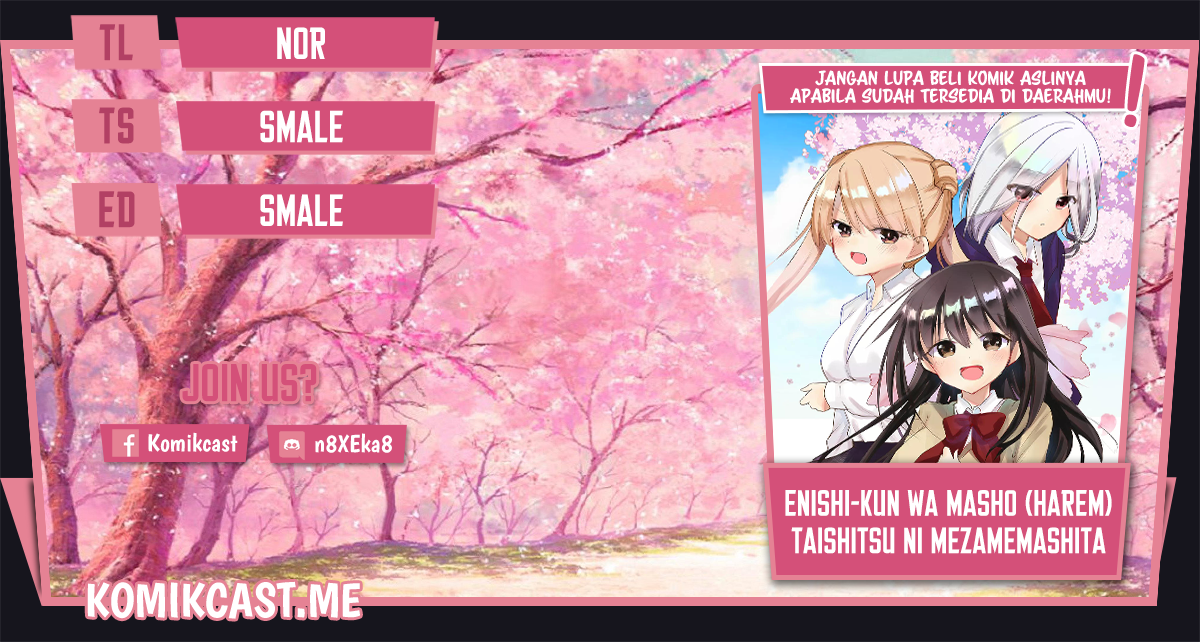 Baca Komik Enishi-kun wa Masho (Harem) Taishitsu ni Mezamemashita Chapter 05 Gambar 1