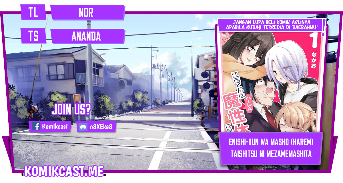 Baca Komik Enishi-kun wa Masho (Harem) Taishitsu ni Mezamemashita Chapter 04 Gambar 1