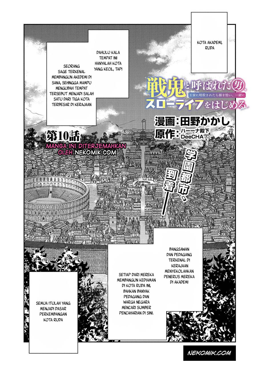 Baca  Senki to Yobareta Otoko, Puke ni Ansatsu Saretara Musume wo Hiroi, Issho ni Slow Life wo Hajimeru Chapter 10 Gambar 2