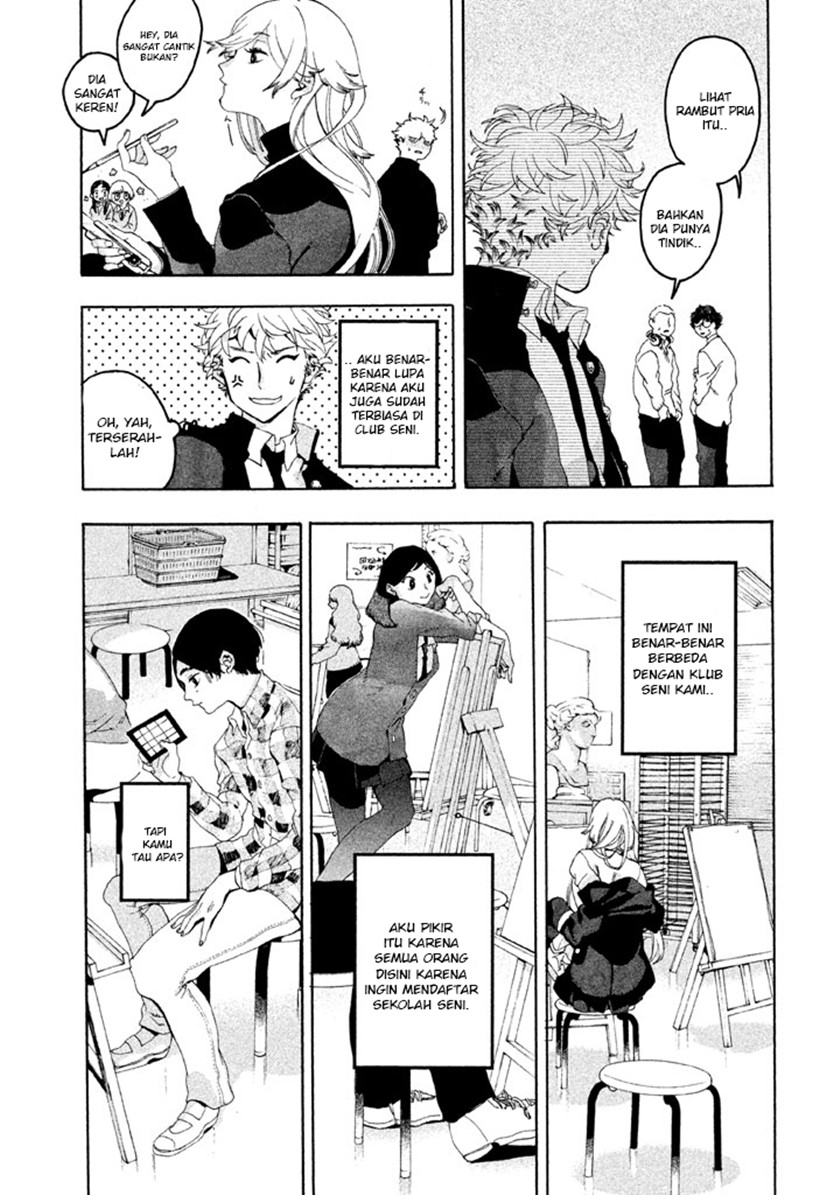 Blue Period Chapter 04 Gambar 19