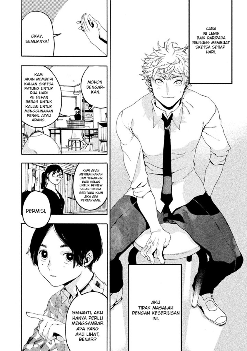 Blue Period Chapter 04 Gambar 20
