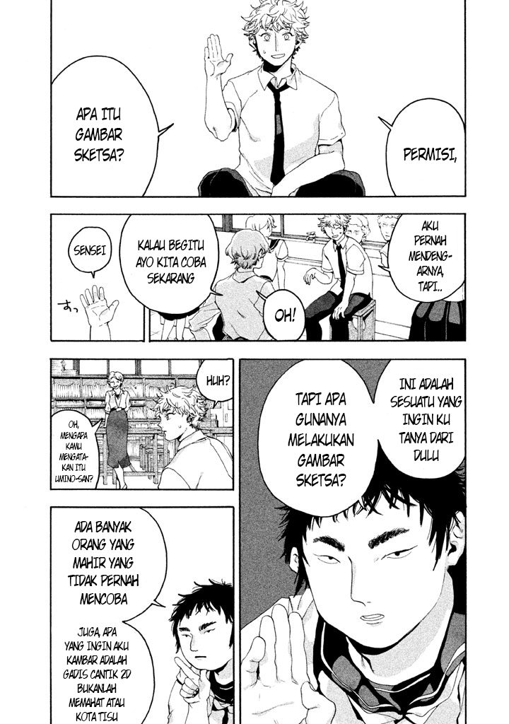 Blue Period Chapter 03 Gambar 11