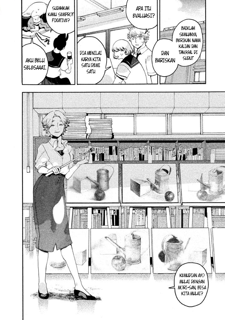 Blue Period Chapter 03 Gambar 27