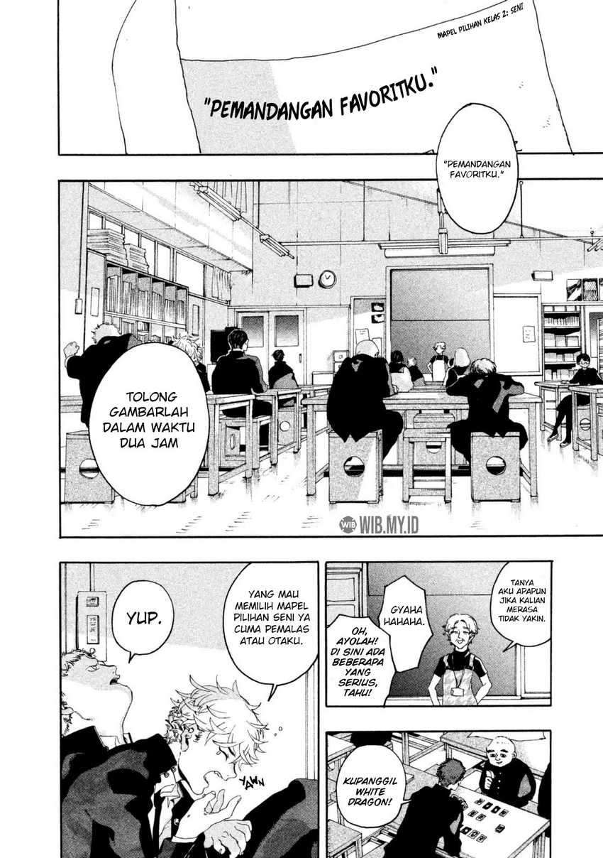 Blue Period Chapter 01 Gambar 15