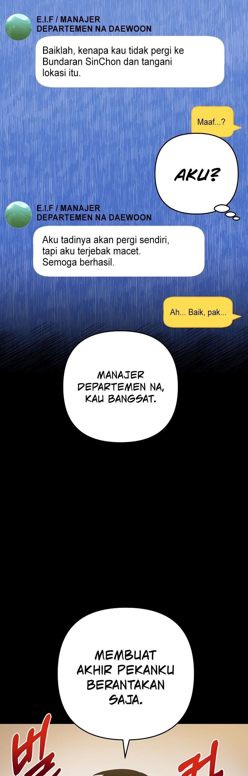 Cursed Manager’s Regression Chapter 01 Gambar 45
