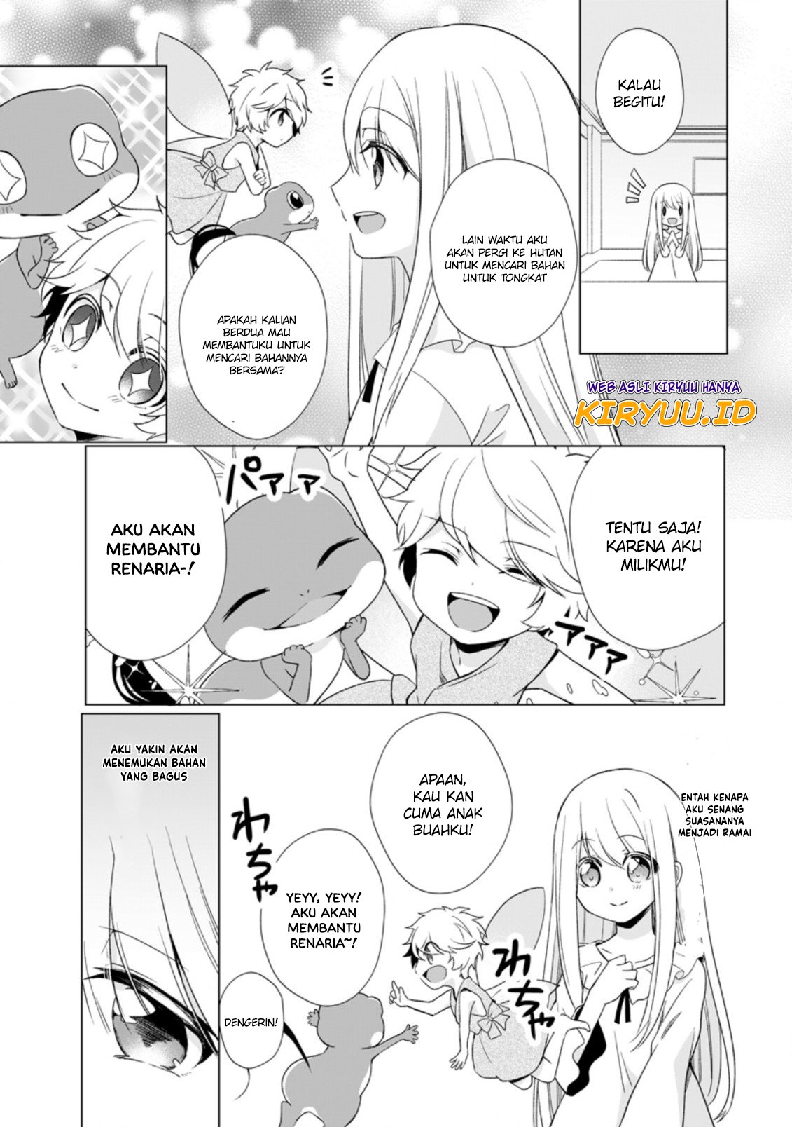 Zense Seijo wa Te o Nukitai Yokiyoki Chapter 05.3 Gambar 3