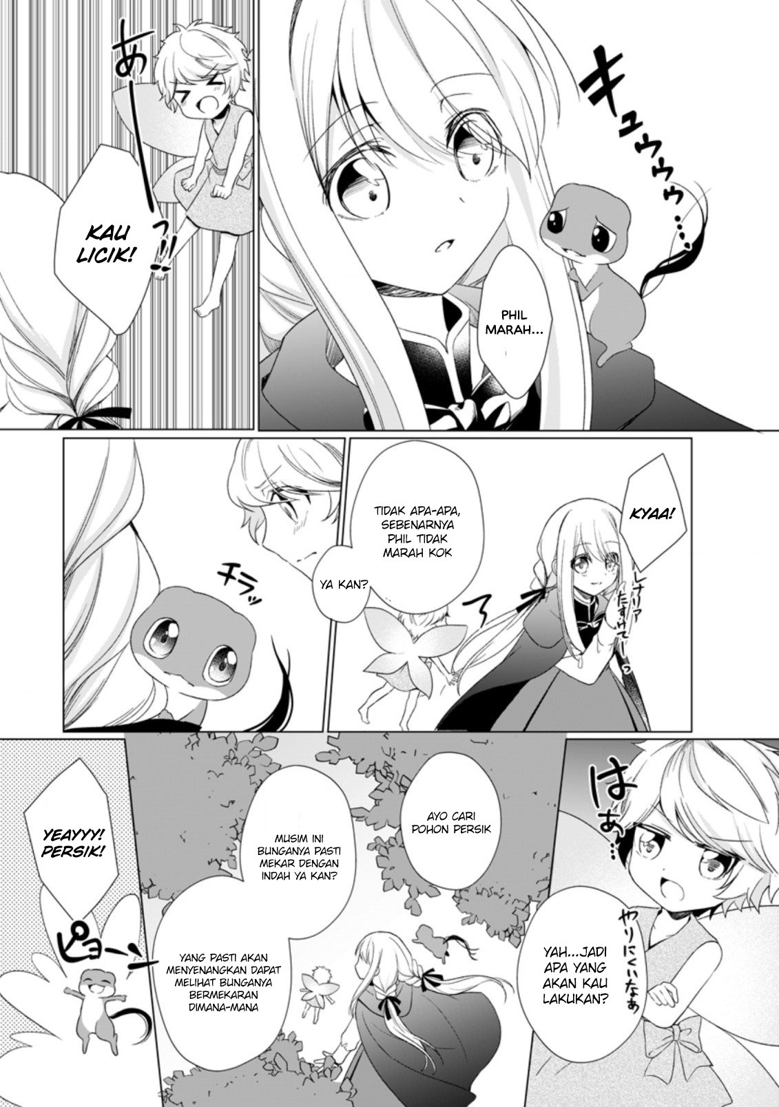 Zense Seijo wa Te o Nukitai Yokiyoki Chapter 05.3 Gambar 6