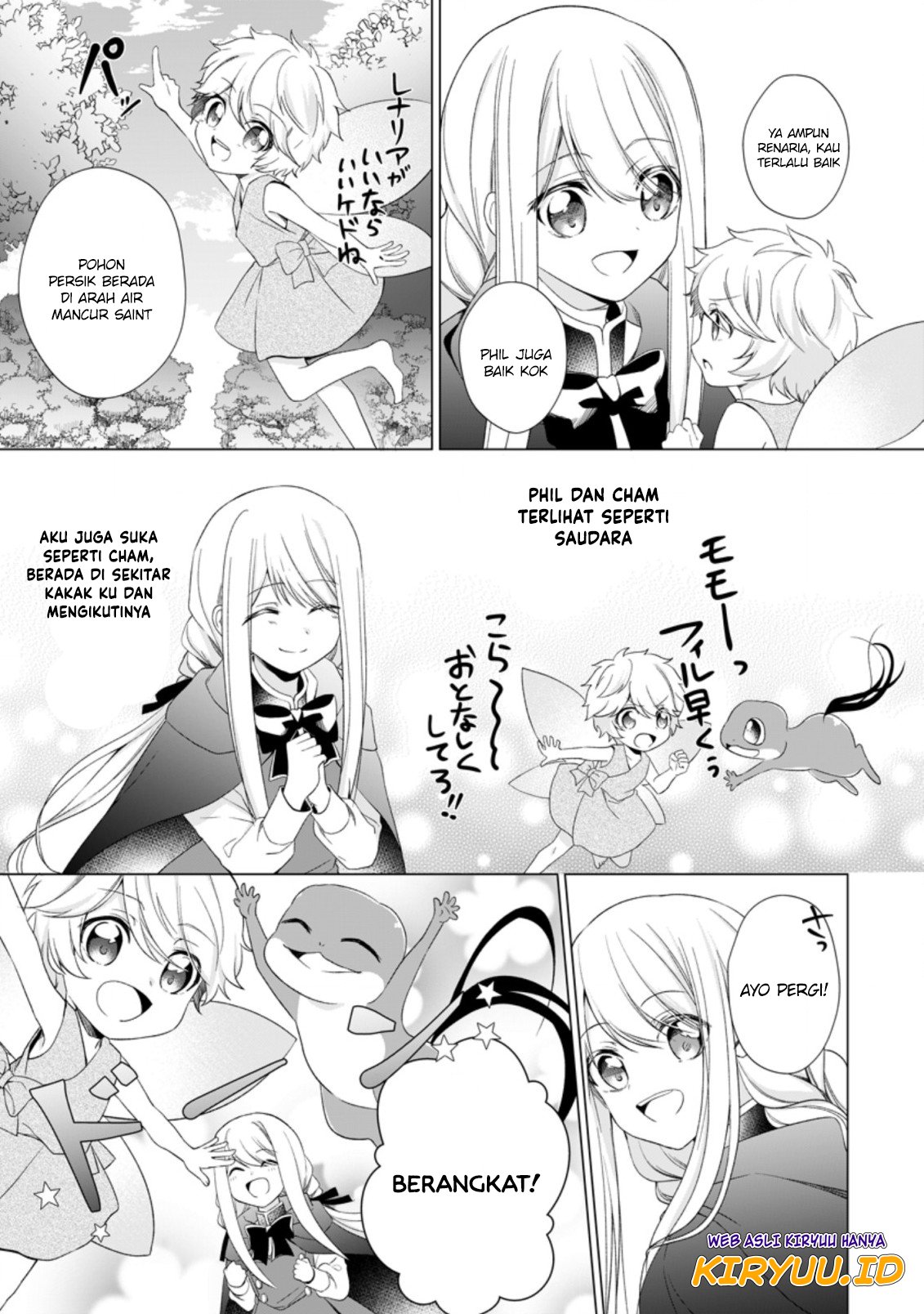 Zense Seijo wa Te o Nukitai Yokiyoki Chapter 05.3 Gambar 7