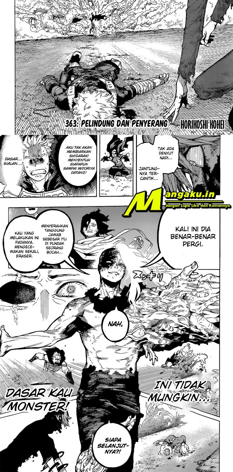 Baca Boku no Hero Academia Chapter 363 Gambar 2