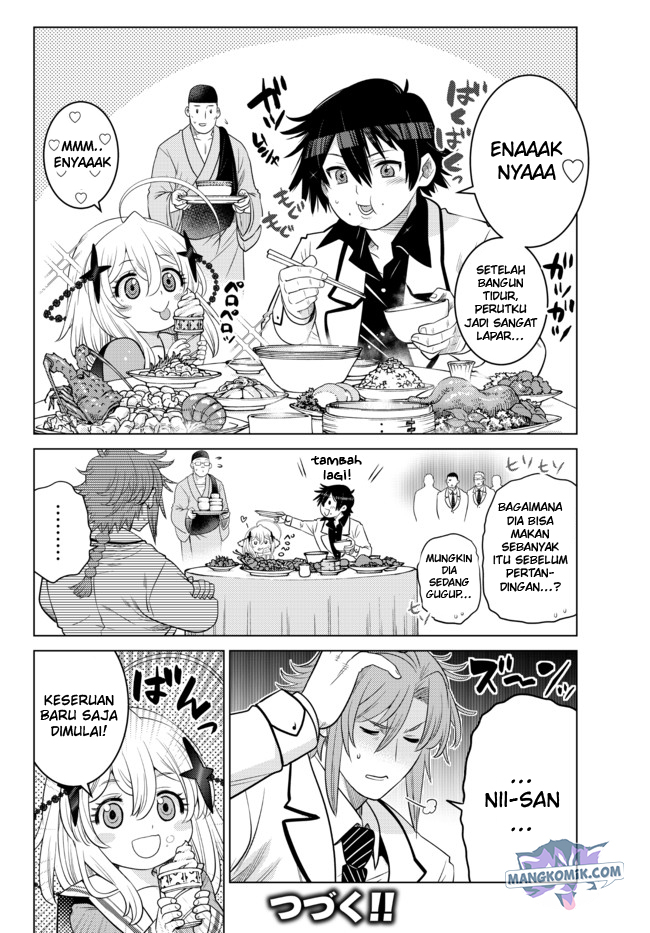 Ochikobore Datta Ani Ga Jitsuha Saikyou: Shijou Saikyou No Yuusha Wa Tensei-shi, Gakuen De Mujikaku Ni Musou Suru Chapter 12 Gambar 48