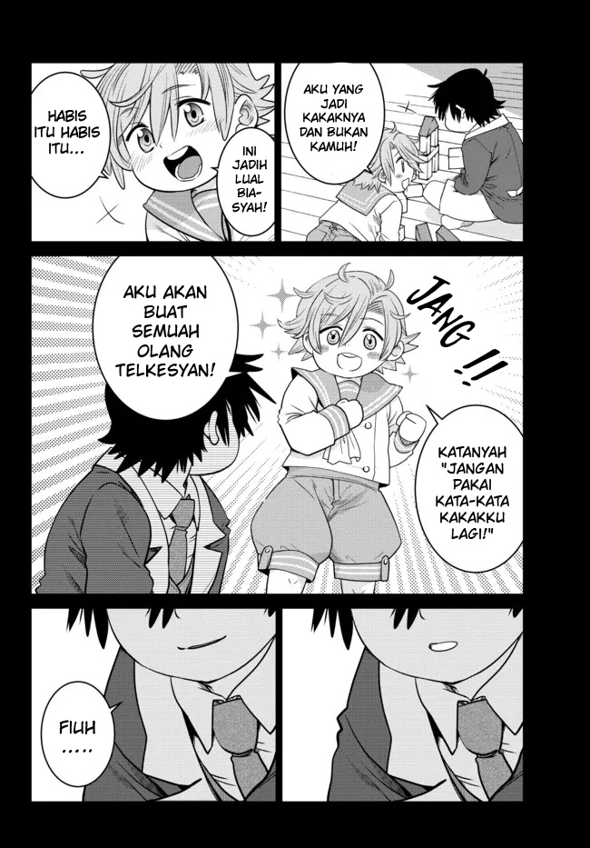 Ochikobore Datta Ani Ga Jitsuha Saikyou: Shijou Saikyou No Yuusha Wa Tensei-shi, Gakuen De Mujikaku Ni Musou Suru Chapter 07 Gambar 15