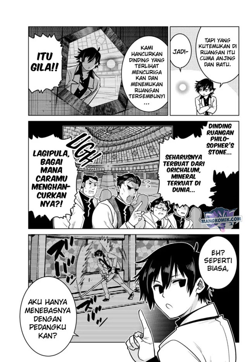 Ochikobore Datta Ani Ga Jitsuha Saikyou: Shijou Saikyou No Yuusha Wa Tensei-shi, Gakuen De Mujikaku Ni Musou Suru Chapter 06 Gambar 13