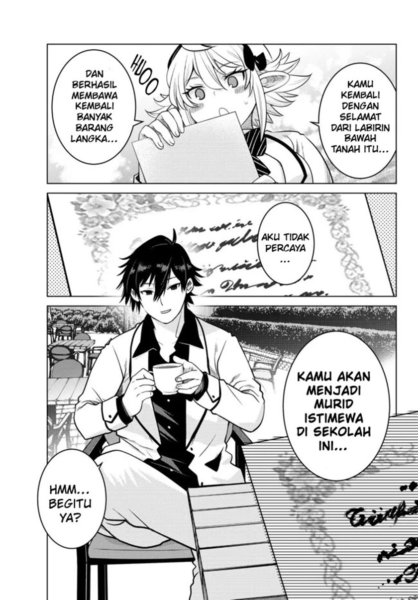 Ochikobore Datta Ani Ga Jitsuha Saikyou: Shijou Saikyou No Yuusha Wa Tensei-shi, Gakuen De Mujikaku Ni Musou Suru Chapter 06 Gambar 19