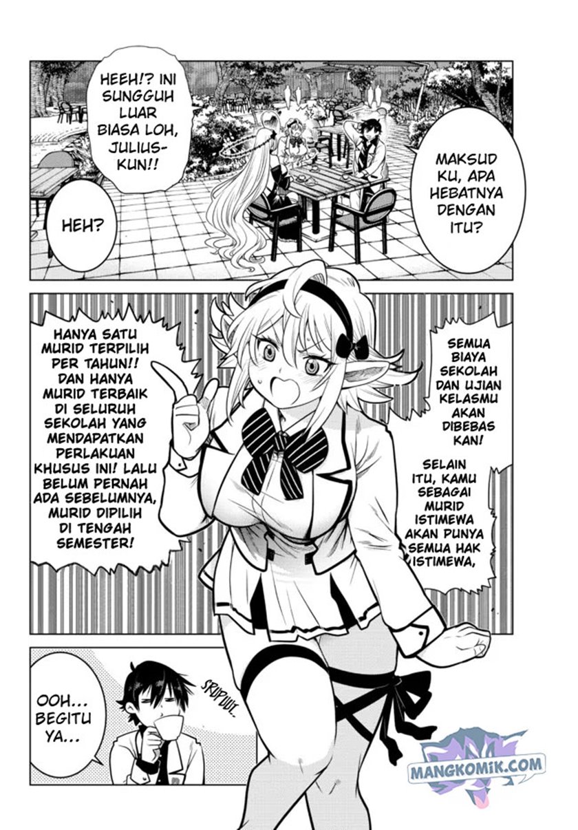 Ochikobore Datta Ani Ga Jitsuha Saikyou: Shijou Saikyou No Yuusha Wa Tensei-shi, Gakuen De Mujikaku Ni Musou Suru Chapter 06 Gambar 20