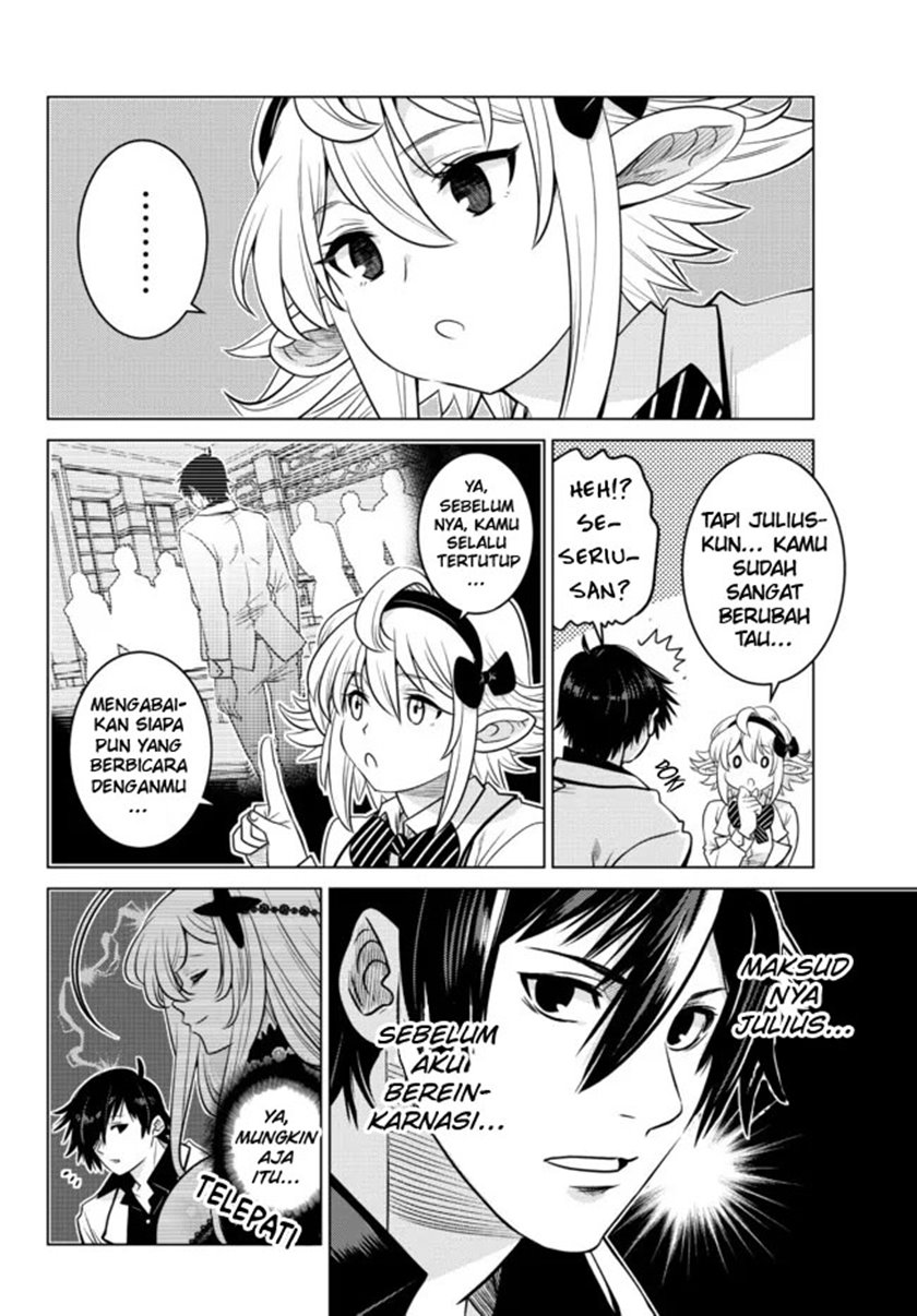 Ochikobore Datta Ani Ga Jitsuha Saikyou: Shijou Saikyou No Yuusha Wa Tensei-shi, Gakuen De Mujikaku Ni Musou Suru Chapter 06 Gambar 22