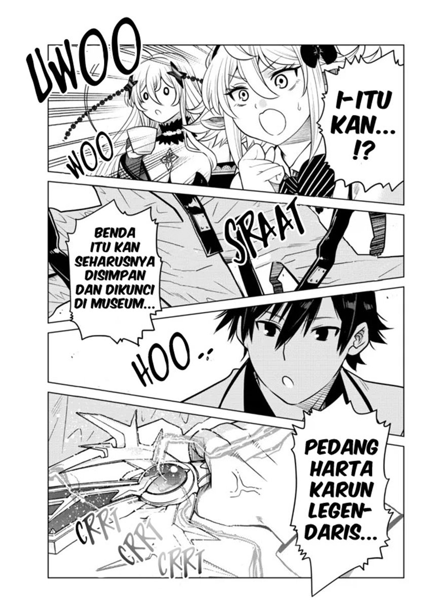 Ochikobore Datta Ani Ga Jitsuha Saikyou: Shijou Saikyou No Yuusha Wa Tensei-shi, Gakuen De Mujikaku Ni Musou Suru Chapter 06 Gambar 33