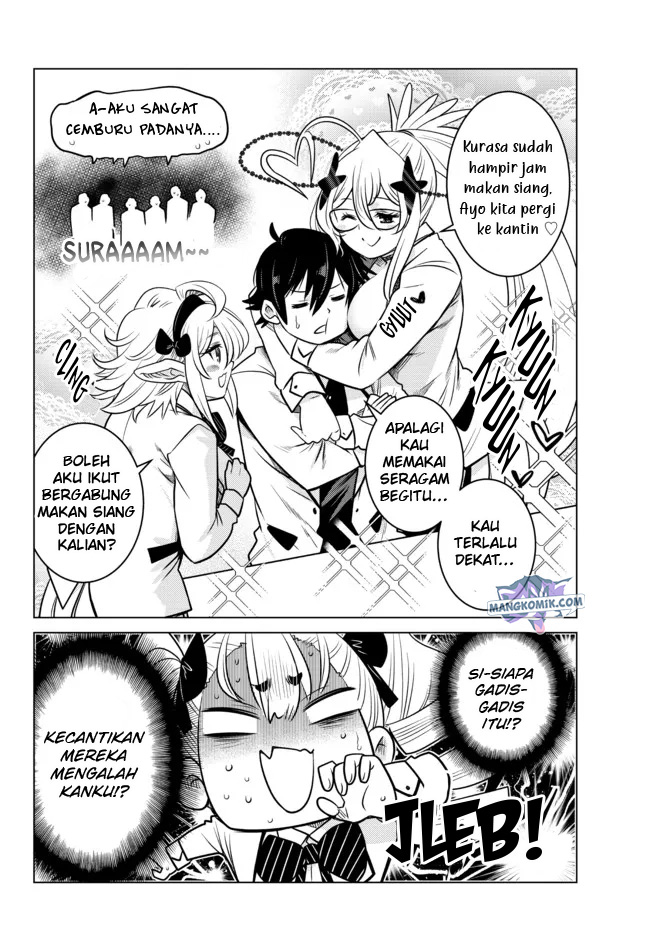 Ochikobore Datta Ani Ga Jitsuha Saikyou: Shijou Saikyou No Yuusha Wa Tensei-shi, Gakuen De Mujikaku Ni Musou Suru Chapter 05 Gambar 19