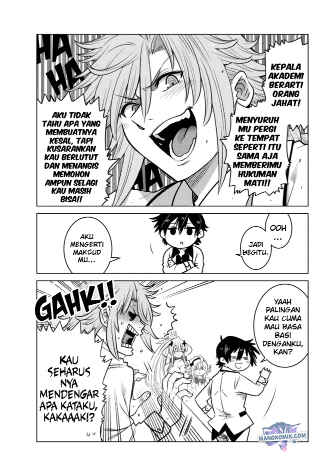 Ochikobore Datta Ani Ga Jitsuha Saikyou: Shijou Saikyou No Yuusha Wa Tensei-shi, Gakuen De Mujikaku Ni Musou Suru Chapter 05 Gambar 34