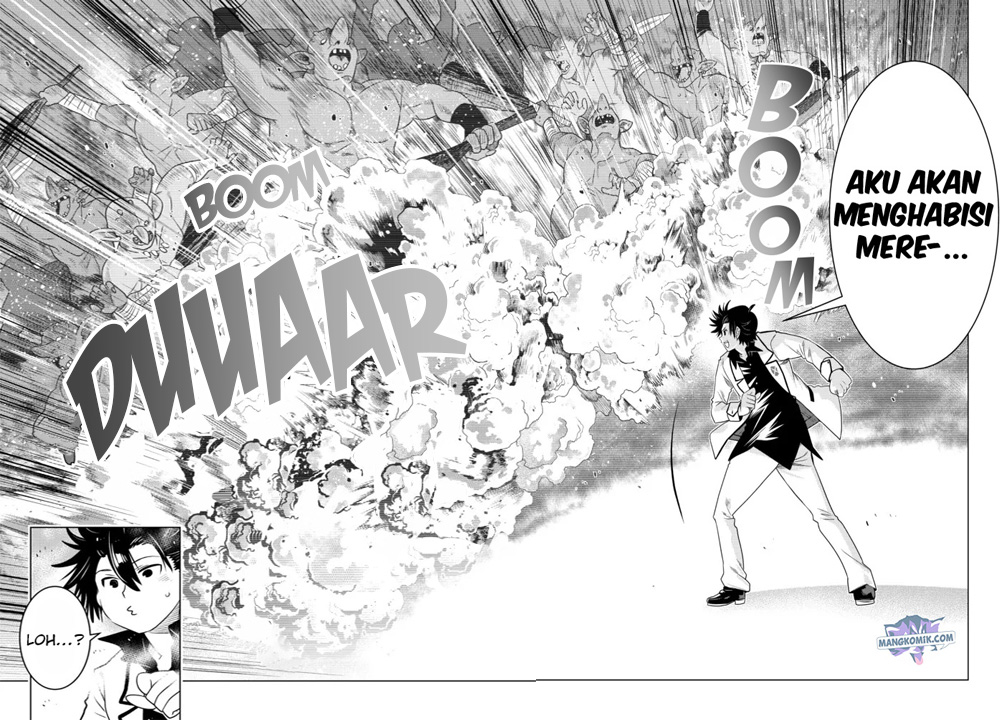 Ochikobore Datta Ani Ga Jitsuha Saikyou: Shijou Saikyou No Yuusha Wa Tensei-shi, Gakuen De Mujikaku Ni Musou Suru Chapter 05 Gambar 39