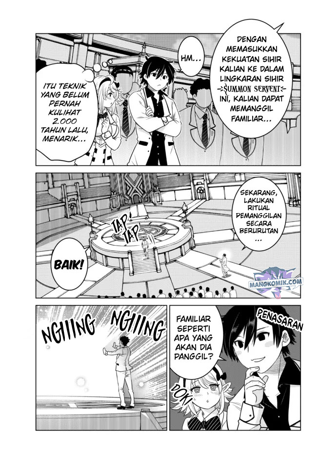 Ochikobore Datta Ani Ga Jitsuha Saikyou: Shijou Saikyou No Yuusha Wa Tensei-shi, Gakuen De Mujikaku Ni Musou Suru Chapter 03 Gambar 18