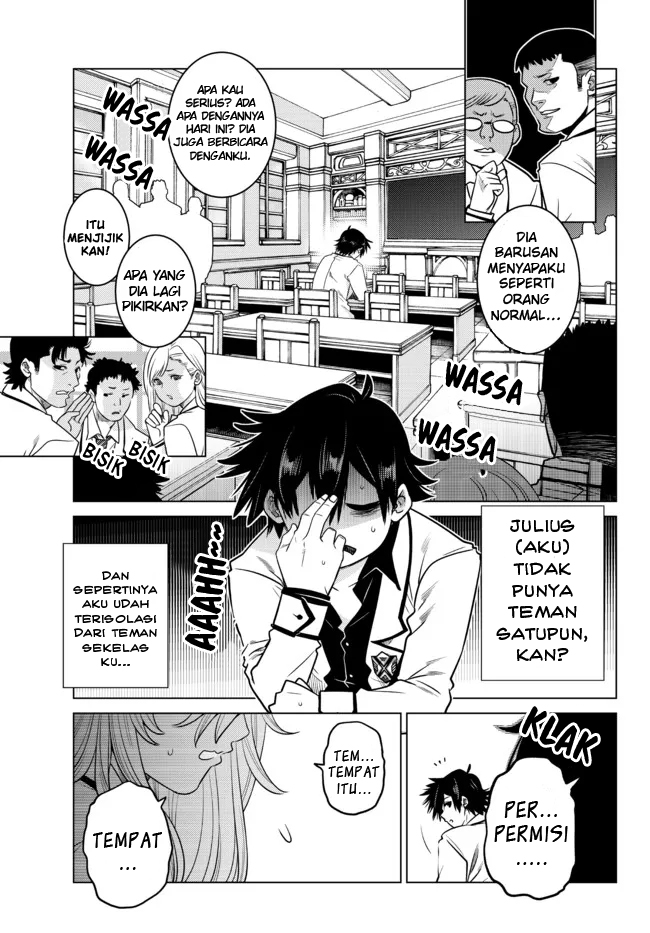 Ochikobore Datta Ani Ga Jitsuha Saikyou: Shijou Saikyou No Yuusha Wa Tensei-shi, Gakuen De Mujikaku Ni Musou Suru Chapter 1 Gambar 26