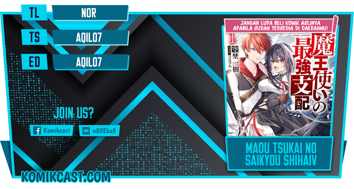 Baca Komik Maou Tsukai no Saikyou Shihai Chapter 01.2 Gambar 1