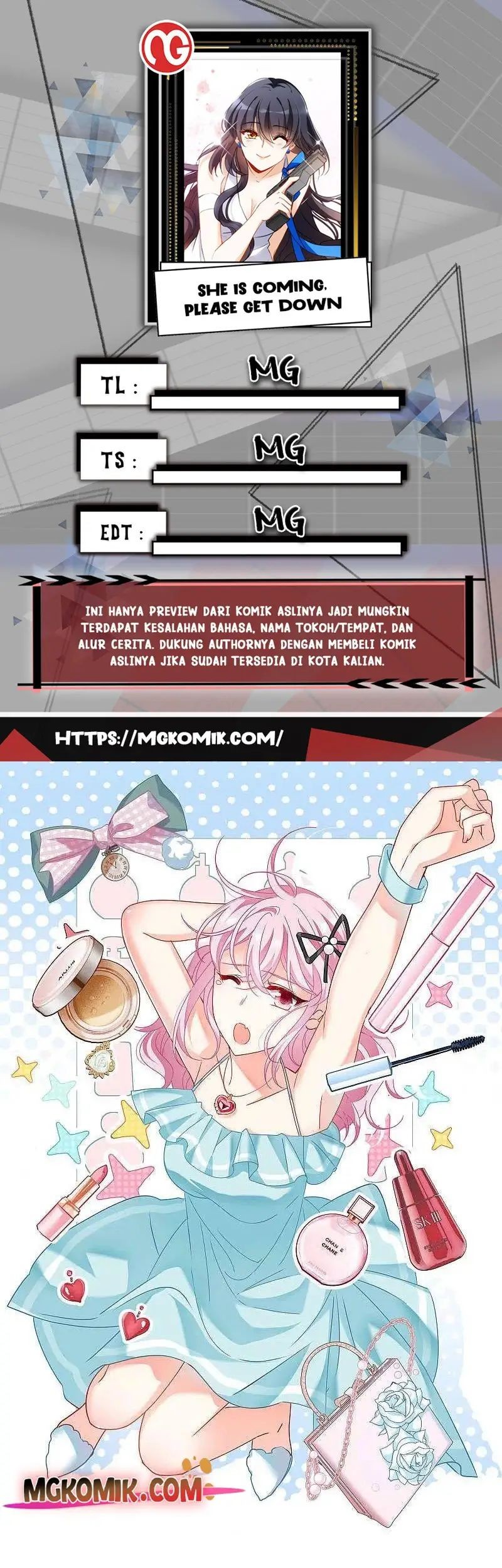 Baca Komik She Is Coming, Please Get Down! Chapter 85.2 Gambar 1