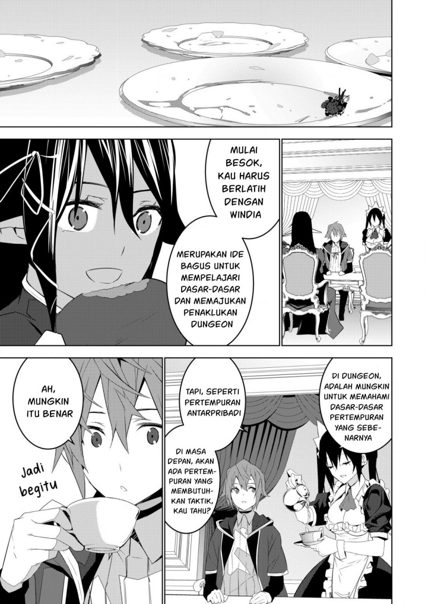 Kuro Elf ni Kawareta Ore no Danjon Seikatsu ~Sanshoku Furo To Jigoku-tsuki~ Chapter 04 Gambar 31