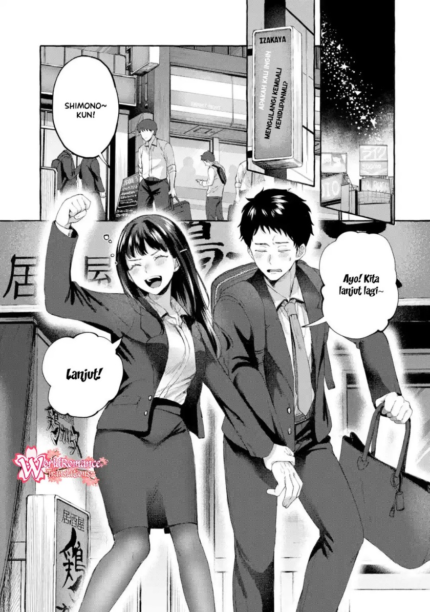 Baca Kibishii Onna Joushi ga Koukousei ni Modottara Ore ni Dere Dere suru Riyuu Chapter 01.2 Gambar 2
