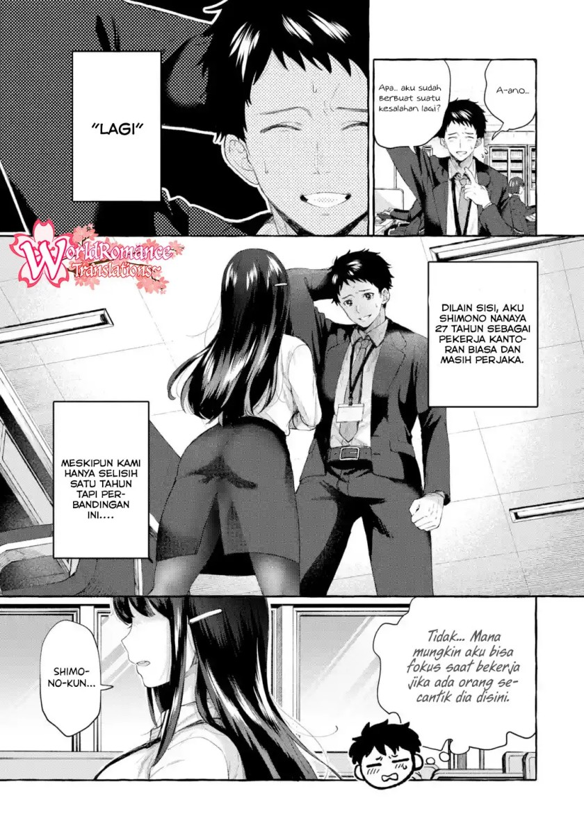 Kibishii Onna Joushi ga Koukousei ni Modottara Ore ni Dere Dere suru Riyuu Chapter 01.1 Gambar 12