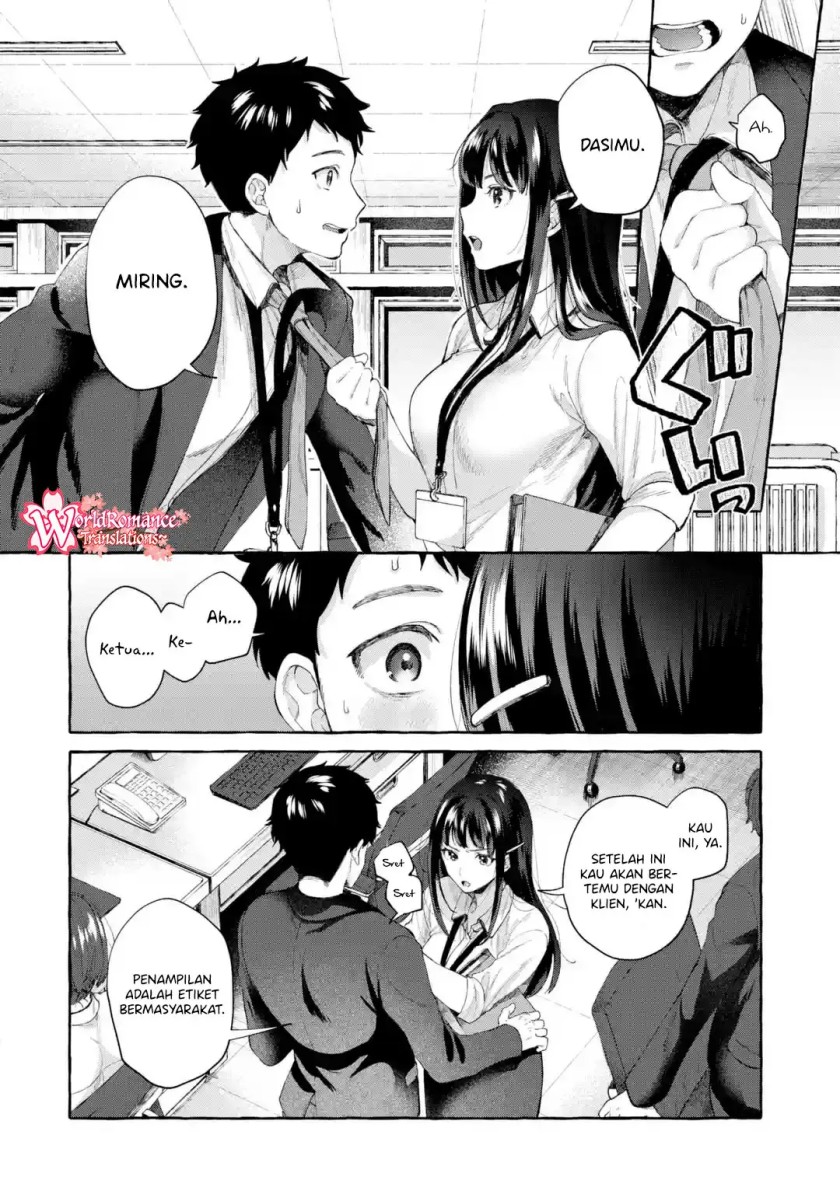 Kibishii Onna Joushi ga Koukousei ni Modottara Ore ni Dere Dere suru Riyuu Chapter 01.1 Gambar 13
