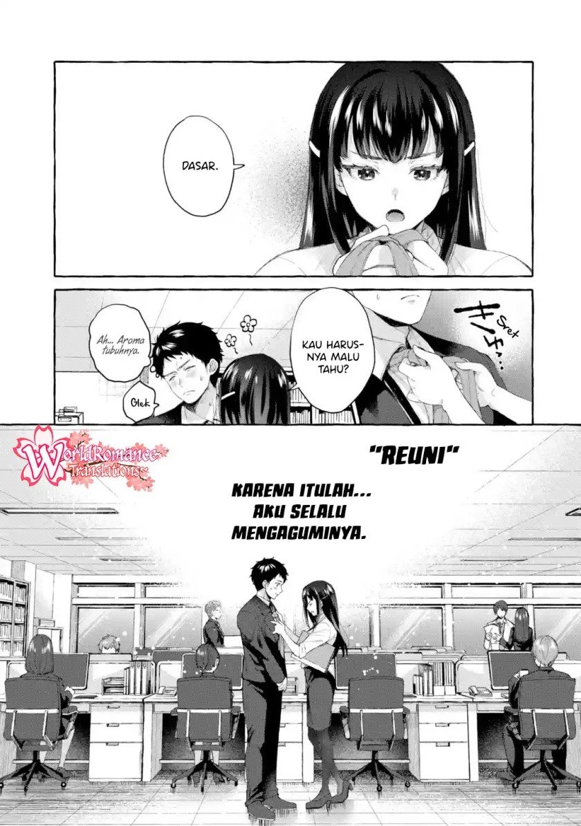 Kibishii Onna Joushi ga Koukousei ni Modottara Ore ni Dere Dere suru Riyuu Chapter 01.1 Gambar 14