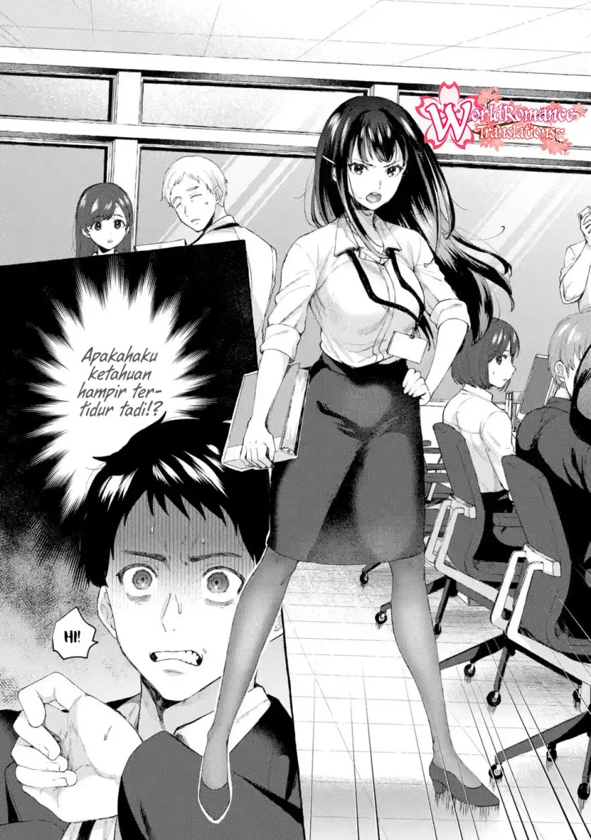 Kibishii Onna Joushi ga Koukousei ni Modottara Ore ni Dere Dere suru Riyuu Chapter 01.1 Gambar 6