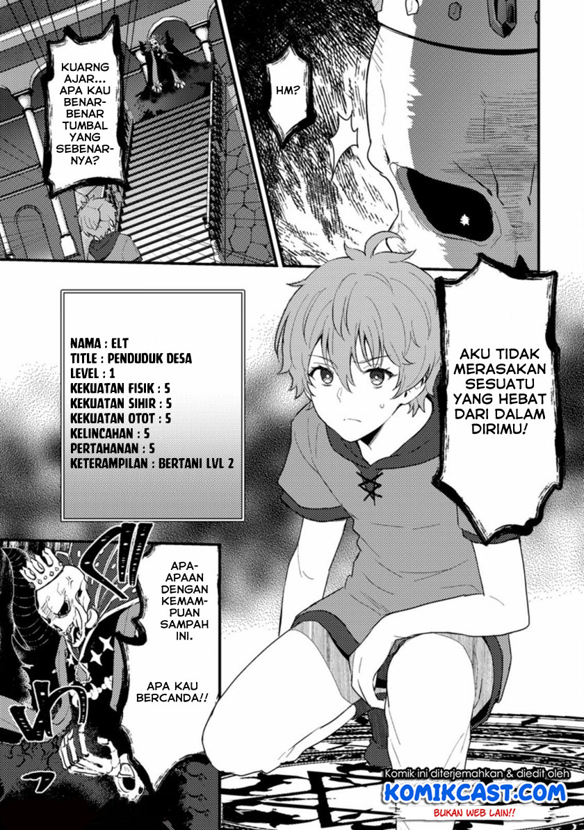 Ikenie ni Natta Ore ga Nazeka Jashin wo Horoboshite Shimatta Ken Chapter 01.1 Gambar 4
