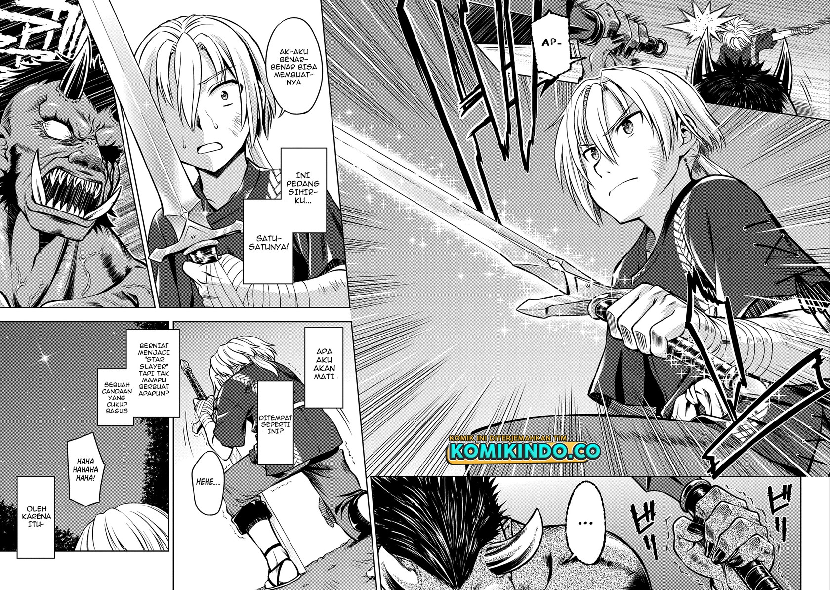 Hoshikiri no Kenshi Chapter 02 Gambar 17