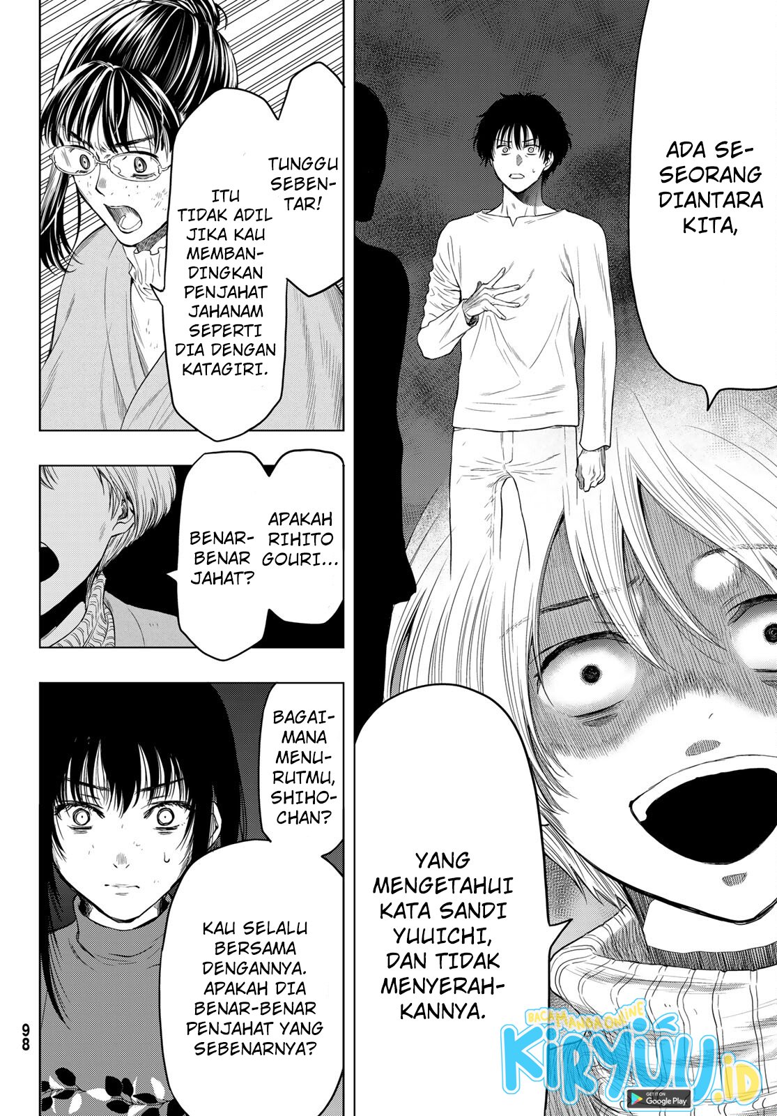 Tomodachi Game Chapter 101 Gambar 23