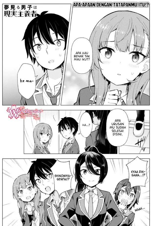 Baca  Yumemiru Danshi wa Genjitsushugisha Chapter 11 Gambar 2