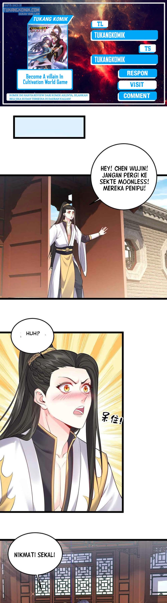 Baca Komik Become A villain In Cultivation World Game Chapter 59 Gambar 1