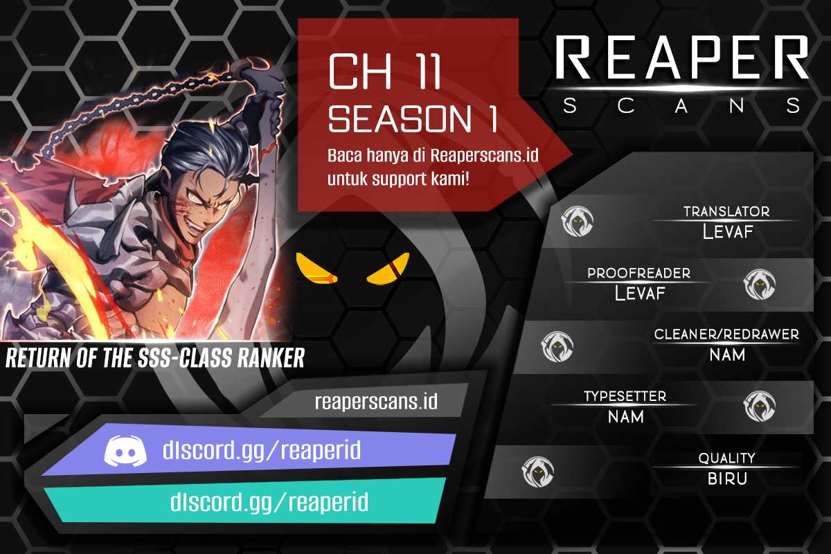 Baca Komik Return of the SSS-Class Ranker Chapter 11 Gambar 1