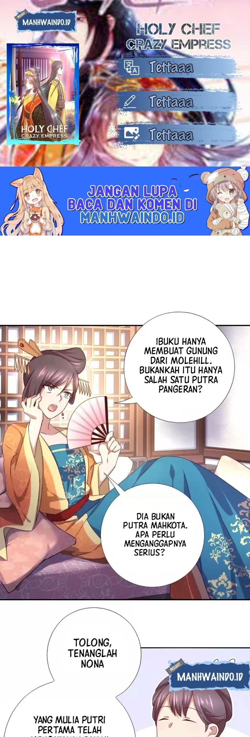 Baca Komik Holy Chef, Crazy Empress Chapter 114 Gambar 1