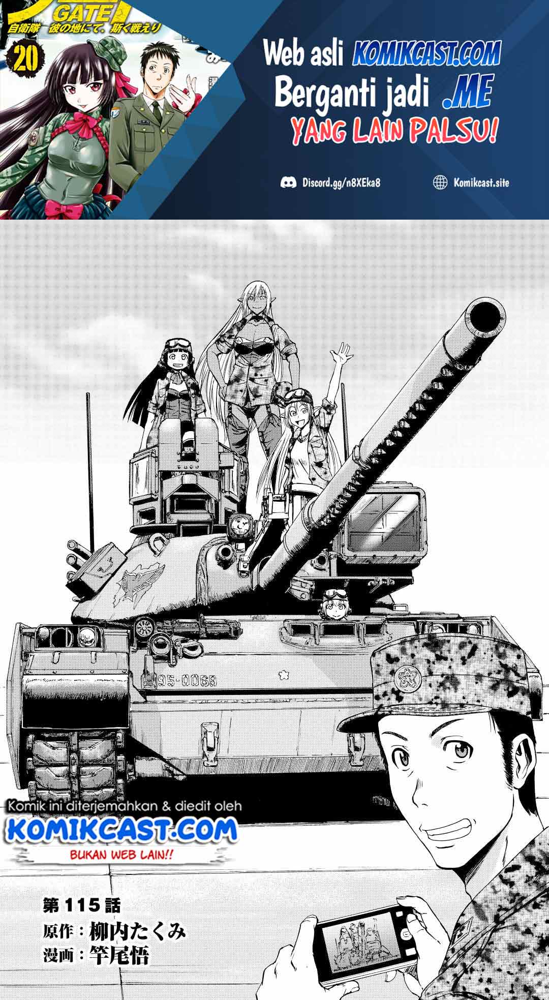 Baca Gate – Jietai Kare no Chi nite Kaku Tatakeri Chapter 115 Gambar 2