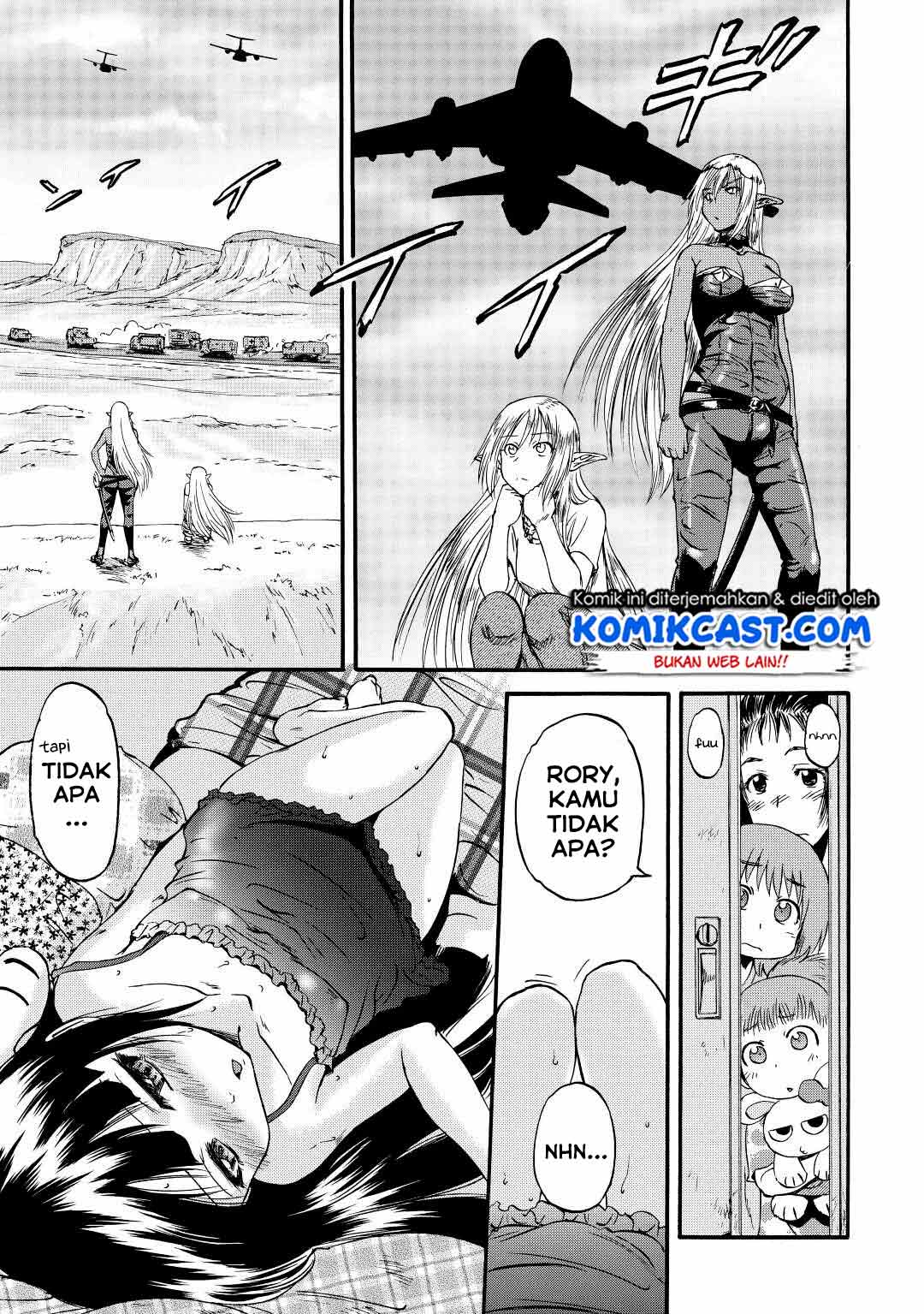 Gate – Jietai Kare no Chi nite Kaku Tatakeri Chapter 115 Gambar 27