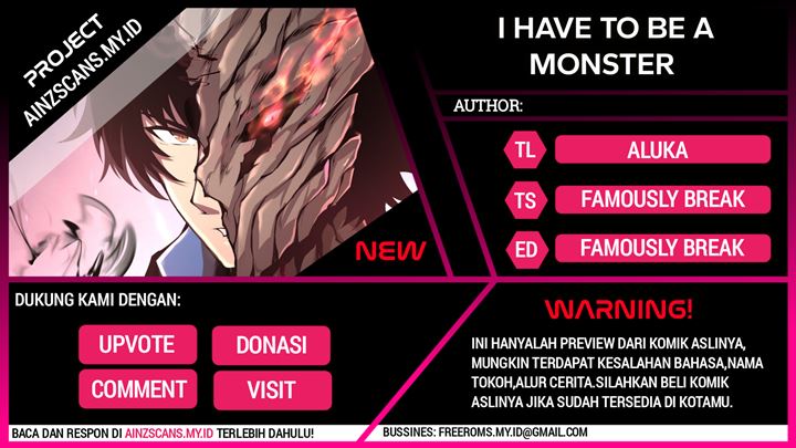 Baca Komik I Have to Be a Monster Chapter 07 Gambar 1