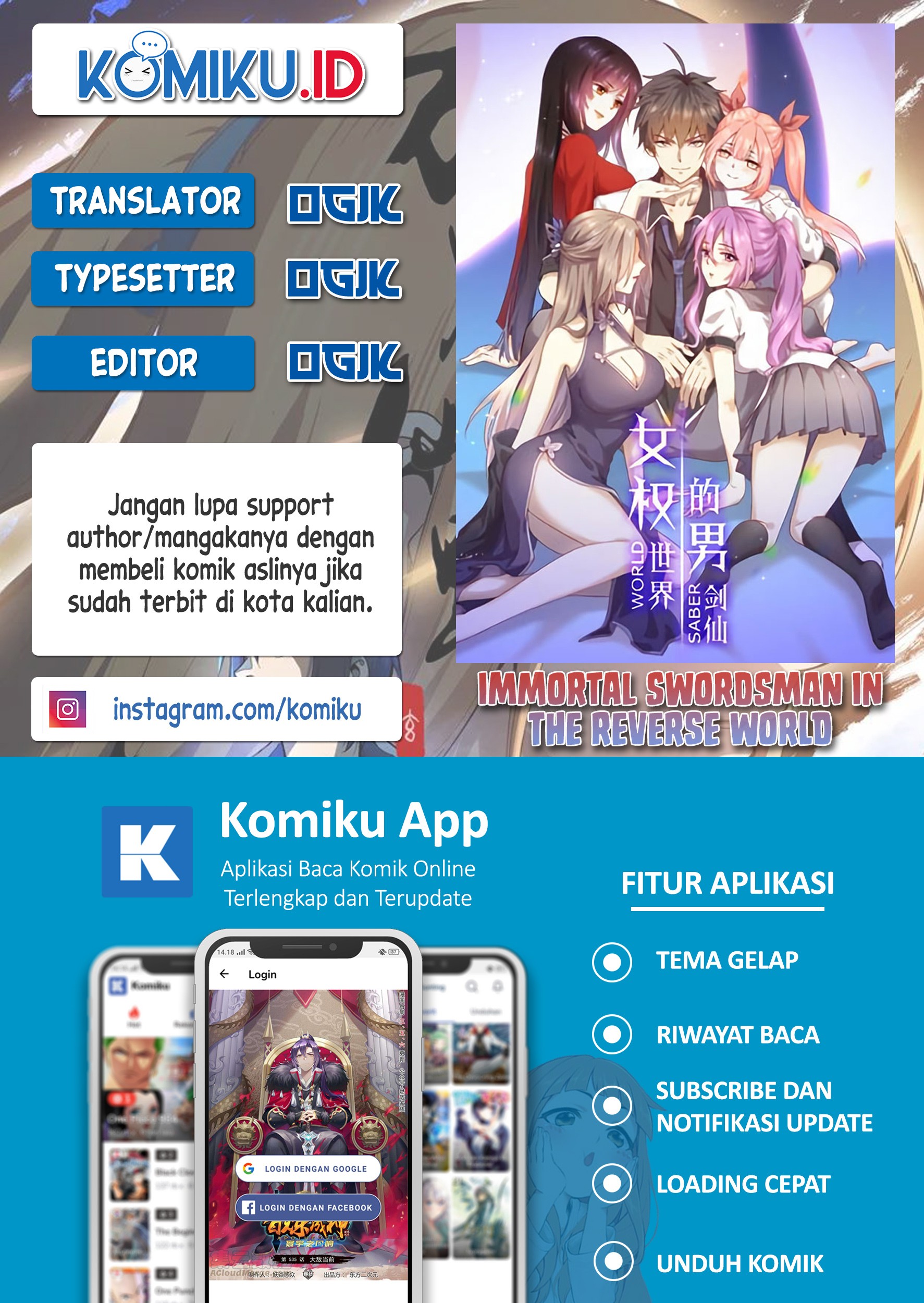 Baca Komik Immortal Swordsman in The Reverse World Chapter 288 Gambar 1